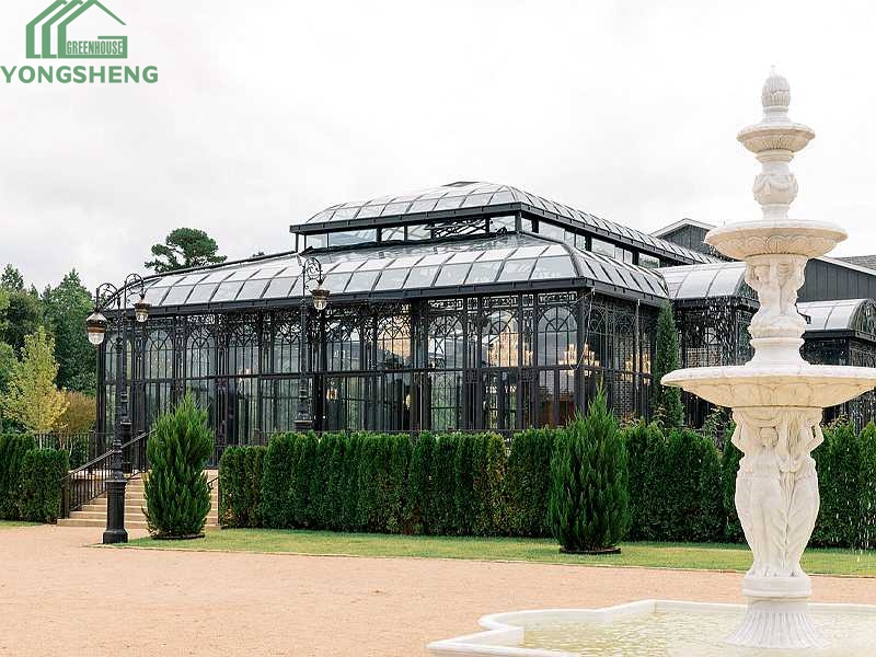 Victorian greenhouse, greenhouse wedding venue, Victorian style greenhouse